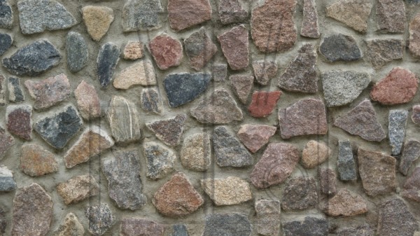 Mauer aus Felssteine