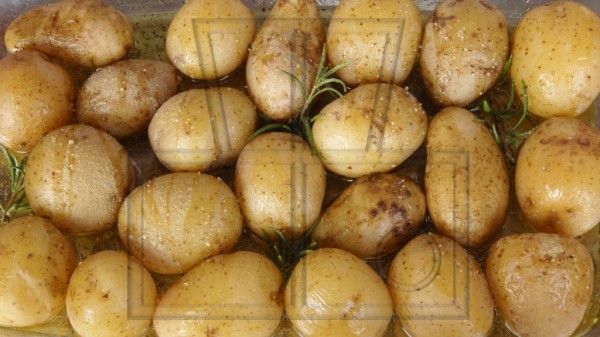 Rosmarinkartoffeln in Glasform